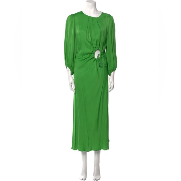 Farm Rio circle cut out dress in green NWT - Picture 3 of 3